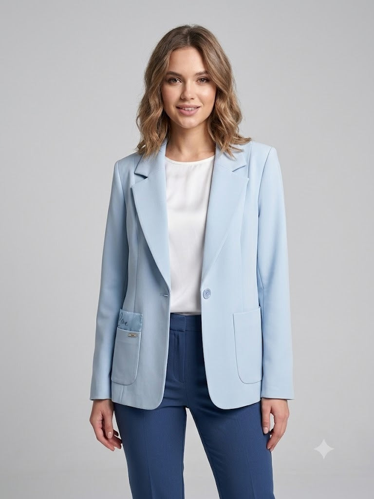 DOSSO DOSSİ Klasik Kesim Ceket  7150