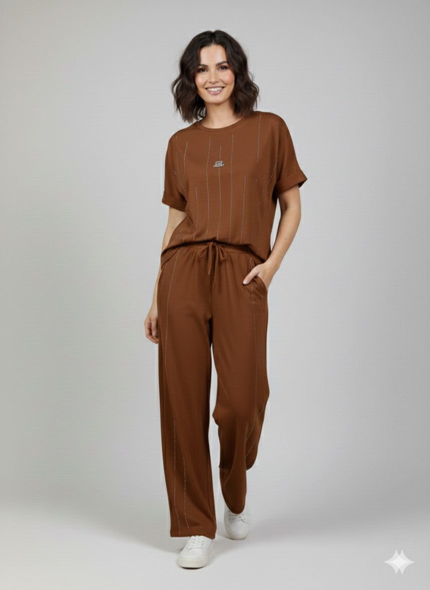 DOSSO DOSSİ Taş İşlemeli Takım  26011