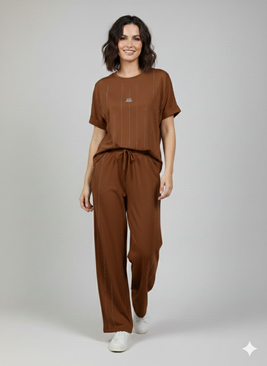 DOSSO DOSSİ Taş İşlemeli Takım  26011