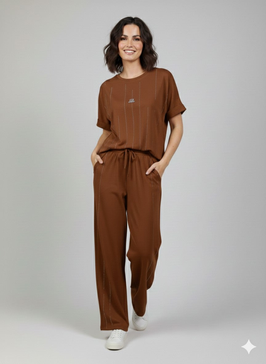 DOSSO DOSSİ Taş İşlemeli Takım  26011