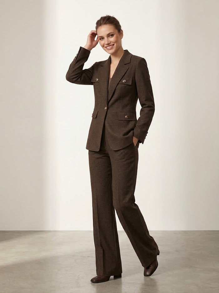 EKOL Cepli Blazer Ceket 4209
