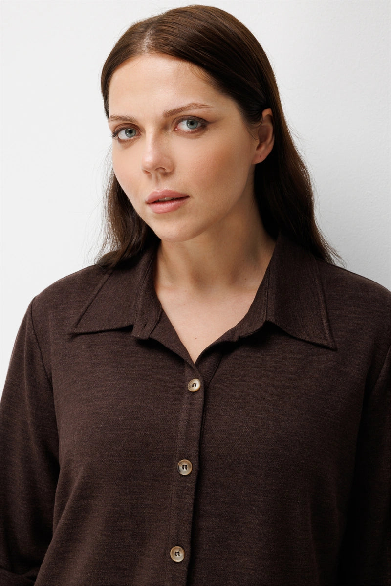EKOL Kolu Katlamalı Torba Cepli Ceket 4597