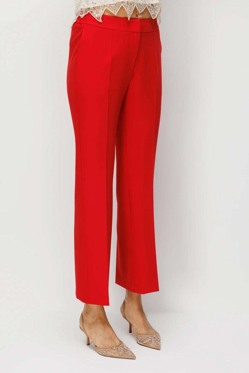EKOL Beli Lastikli Boru Paça Pantolon 1148