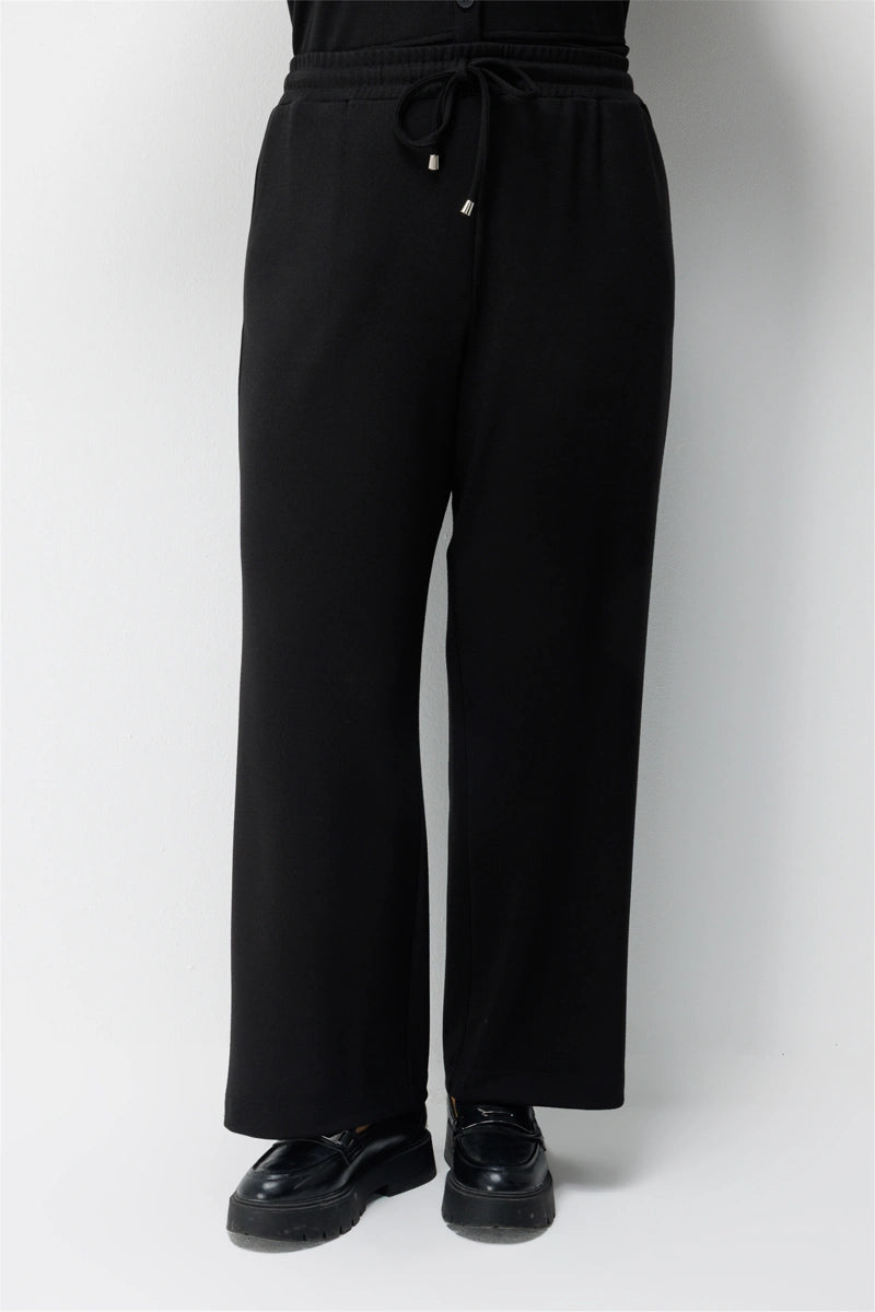 EKOL Beli Lastikli Bol Paça Pantolon 4599