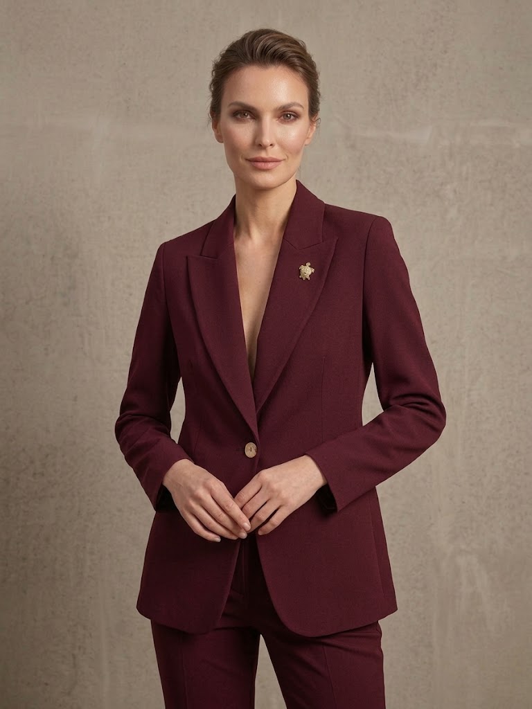 EKOL Tek Düğmeli Klasik Blazer Ceket 4505