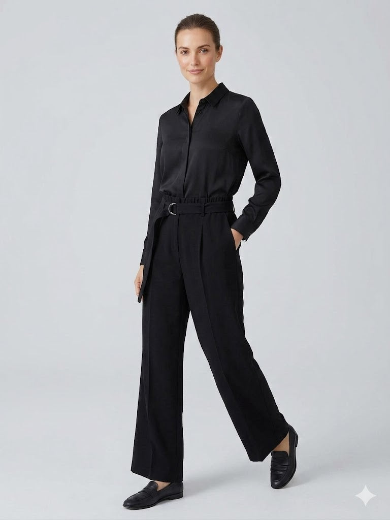 CENTİLMEN Beli Kemerli Pantolon 5015