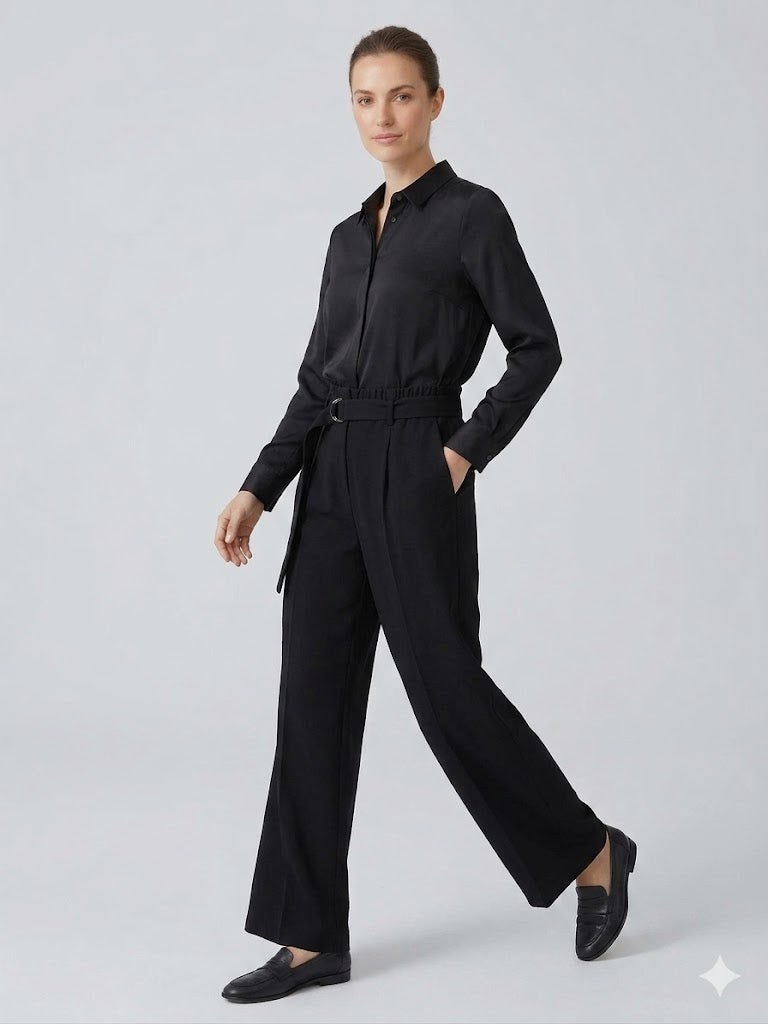 CENTİLMEN Beli Kemerli Pantolon 5015