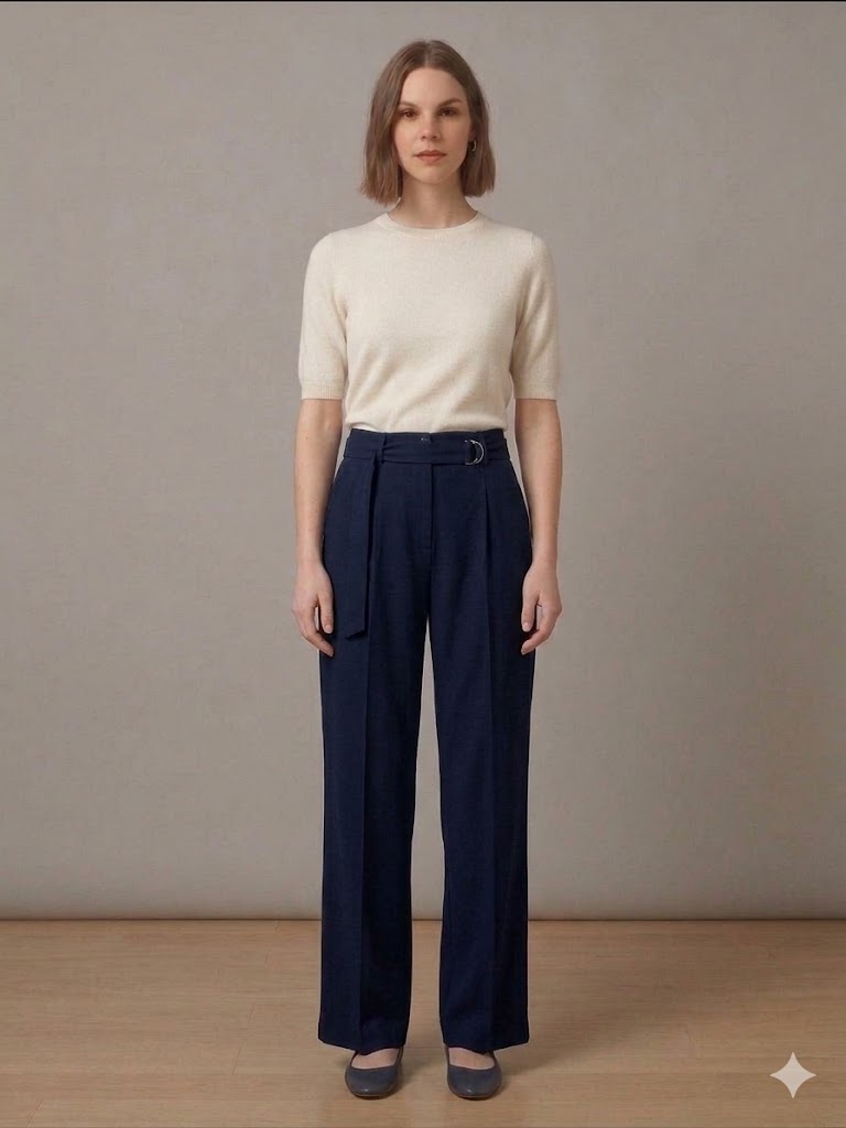 CENTİLMEN Beli Kemerli Pantolon 5015