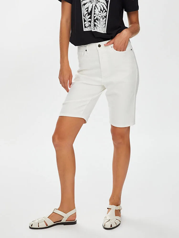 FAİK SÖNMEZ Normal Bel Slim Fit Şort 00061 B.B