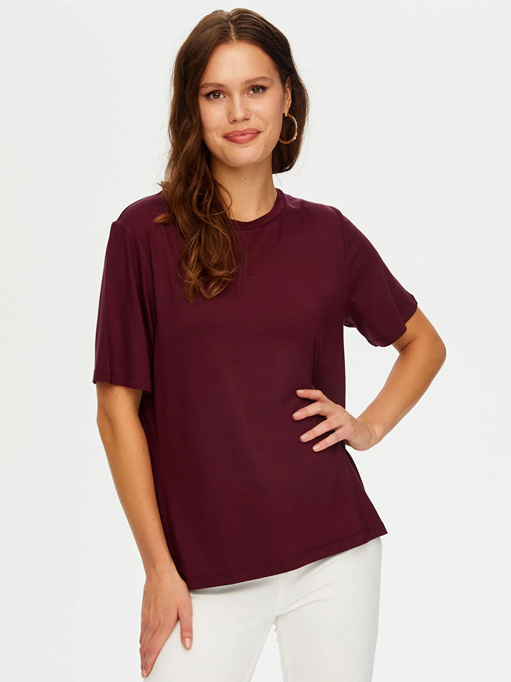 FAİK SÖNMEZ Yuvarlak Yaka Kısa Kol T-Shirt TSH009