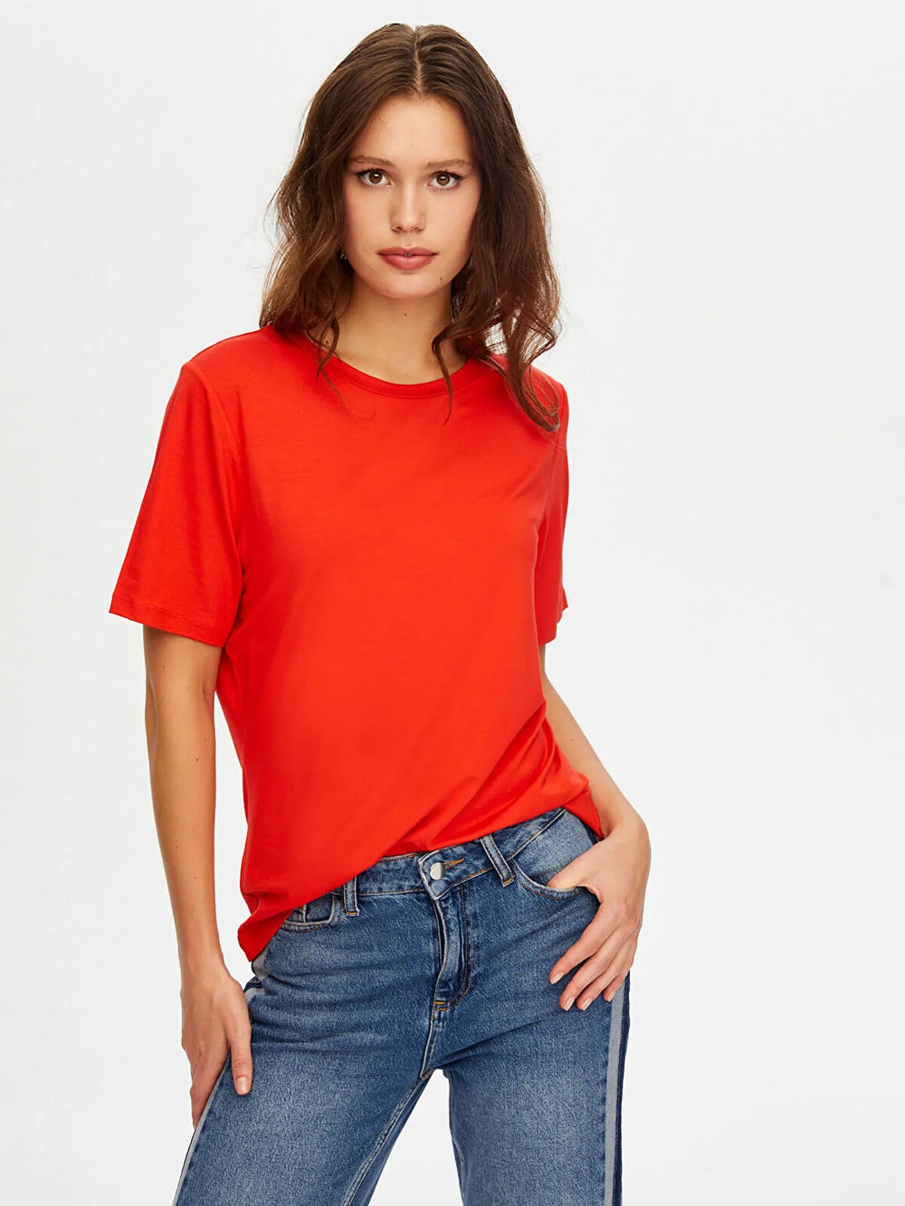 FAİK SÖNMEZ Yuvarlak Yaka Kısa Kol T-Shirt TSH009
