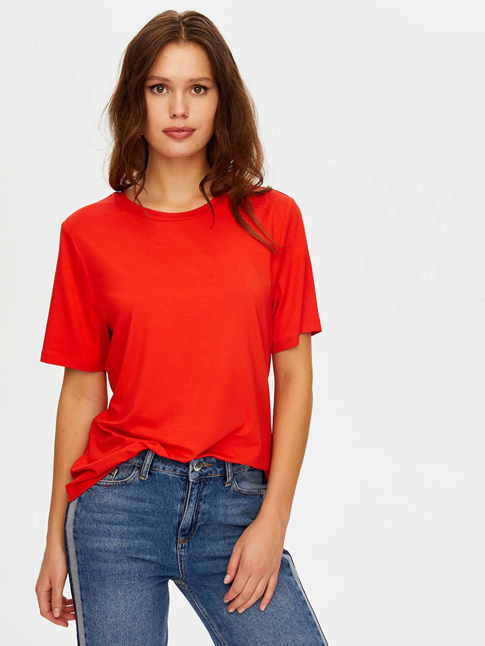 FAİK SÖNMEZ Yuvarlak Yaka Kısa Kol T-Shirt TSH009