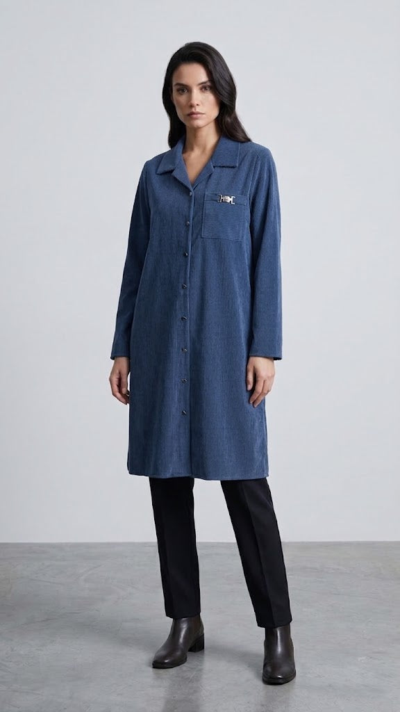 Centilmen Cepli Çıtçıtlı Tunik Gömlek 65698