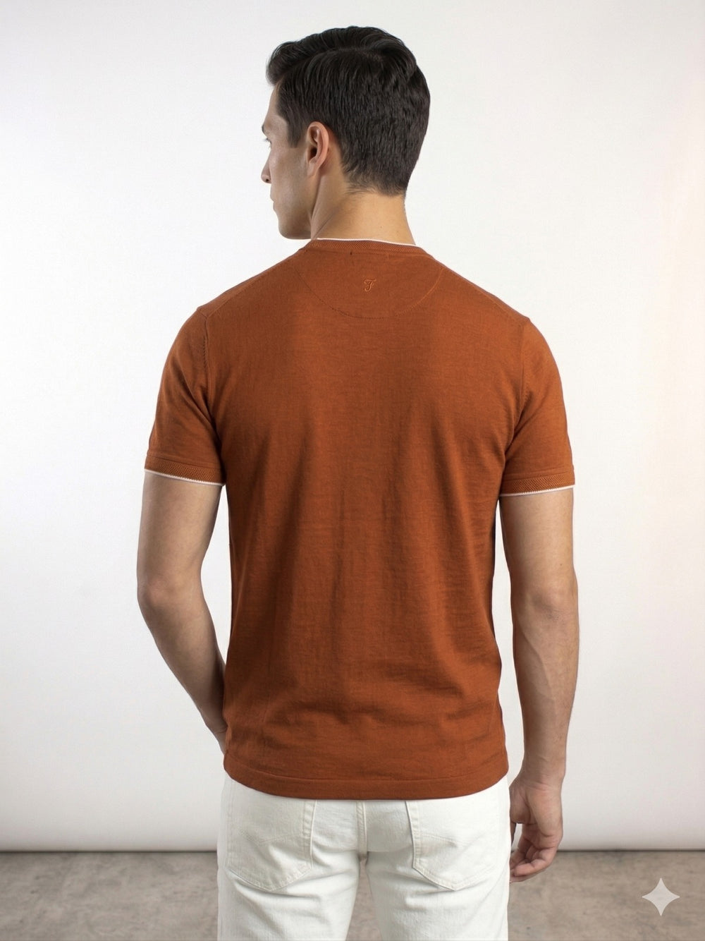 FORMENTİ Fit Yaka Detaylı Merserize 1543