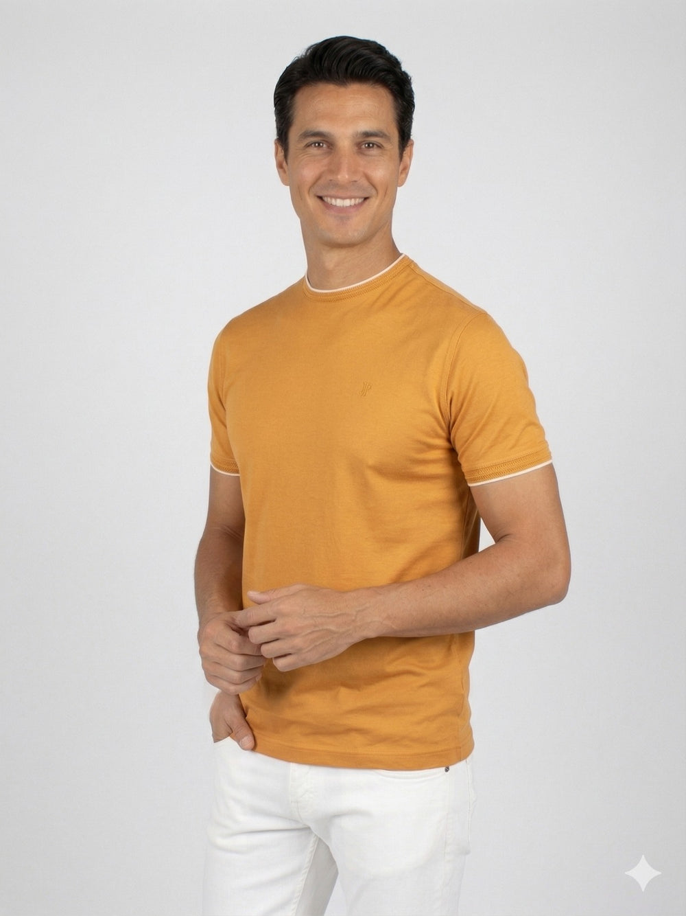 FORMENTİ Fit Yaka Detaylı Merserize 1543