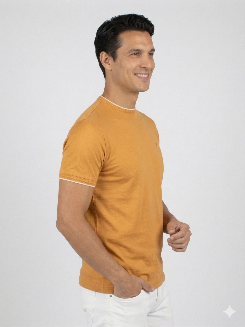 FORMENTİ Fit Yaka Detaylı Merserize 1543