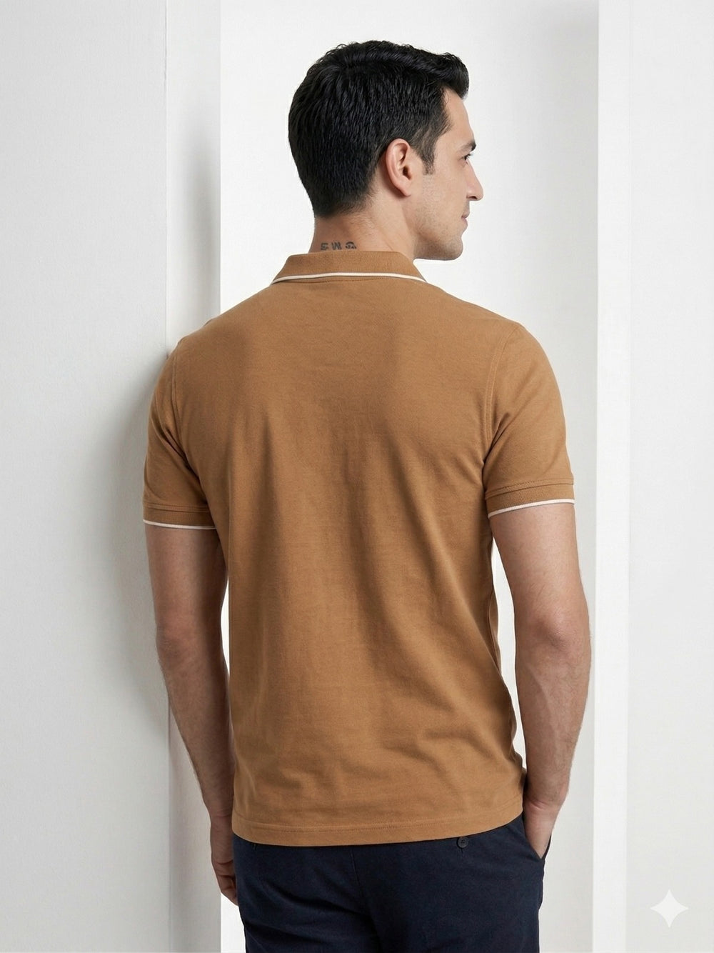 FORMENTİ Erkek Fermuar Yaka T-shirt 1614
