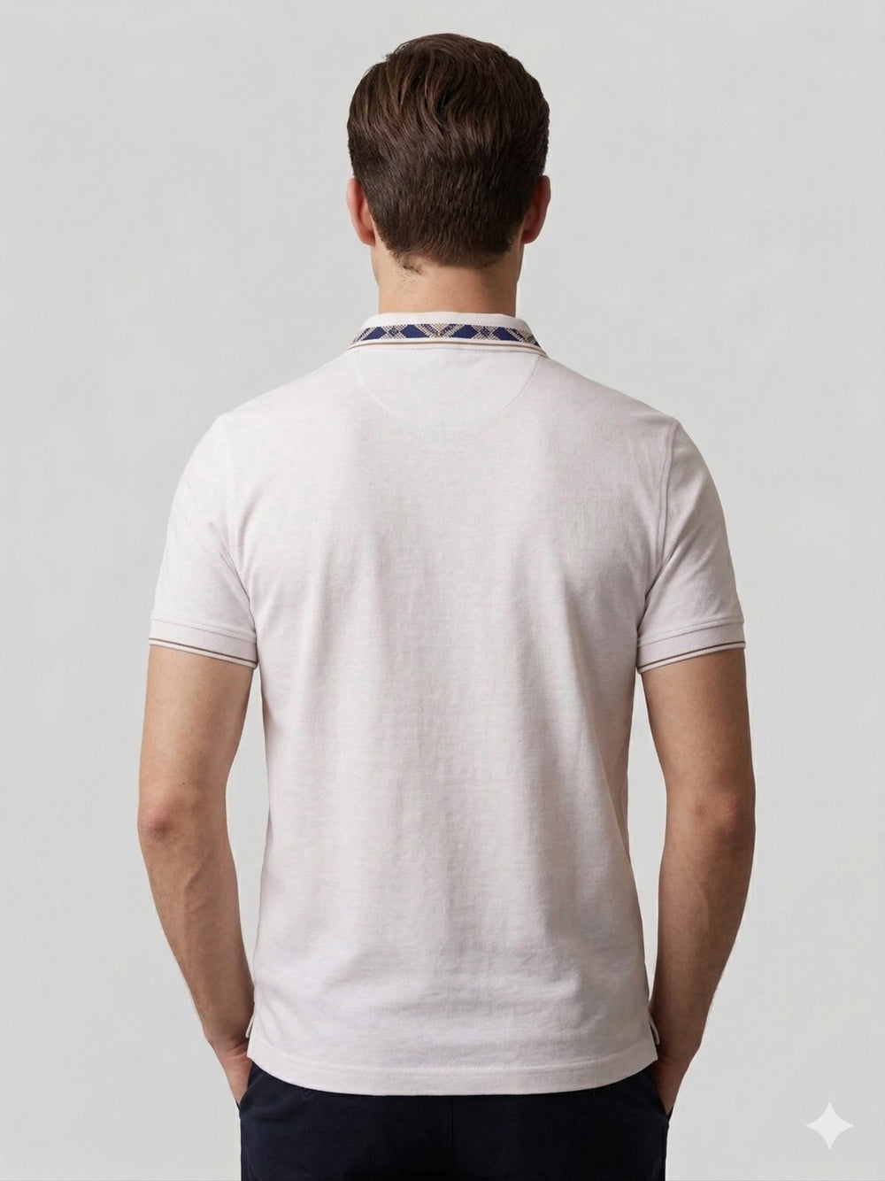 FORMENTİ Fit Polo Yaka Detaylı Merserize Tişört  1624