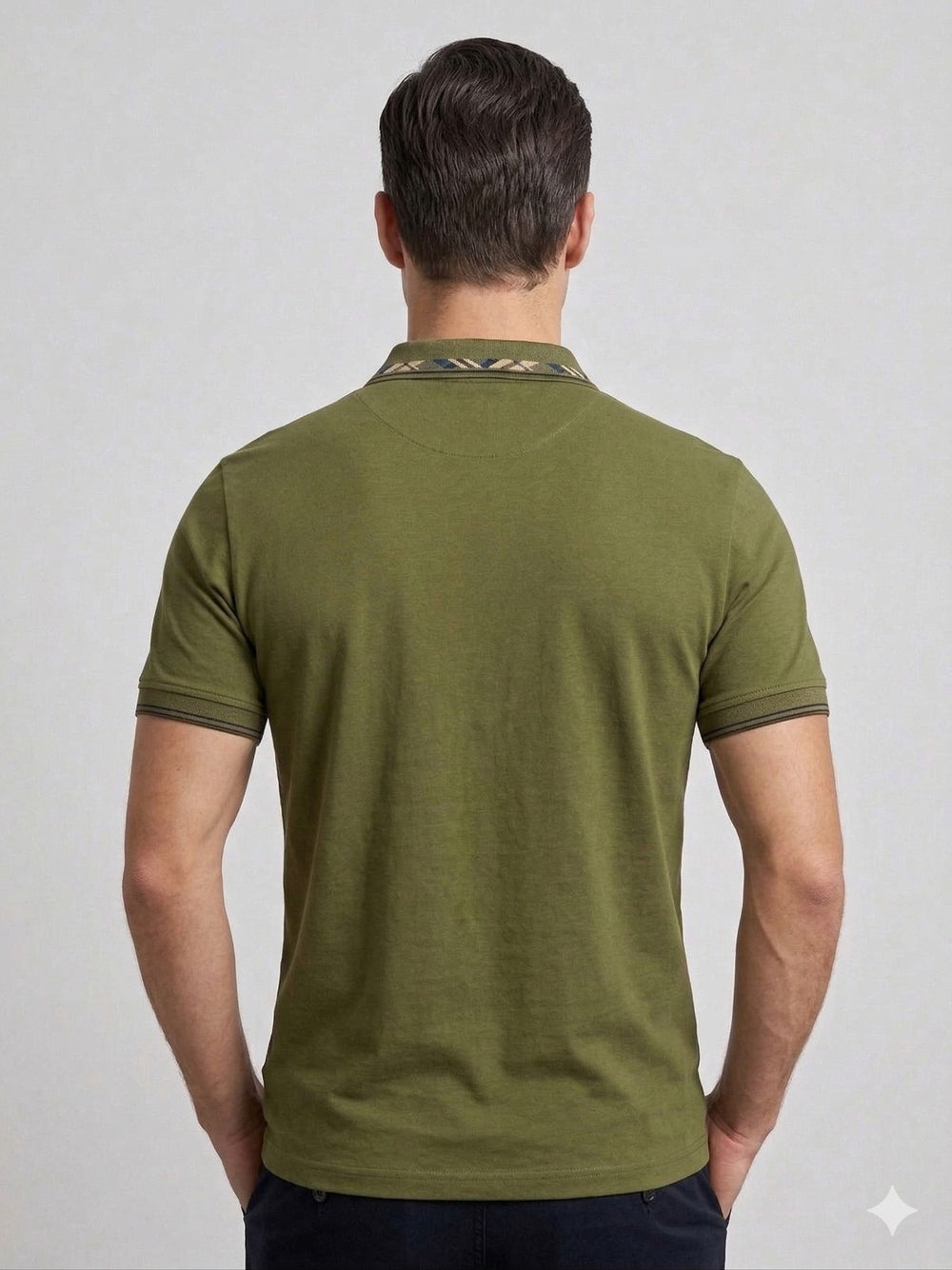 FORMENTİ Fit Polo Yaka Detaylı Merserize Tişört  1624