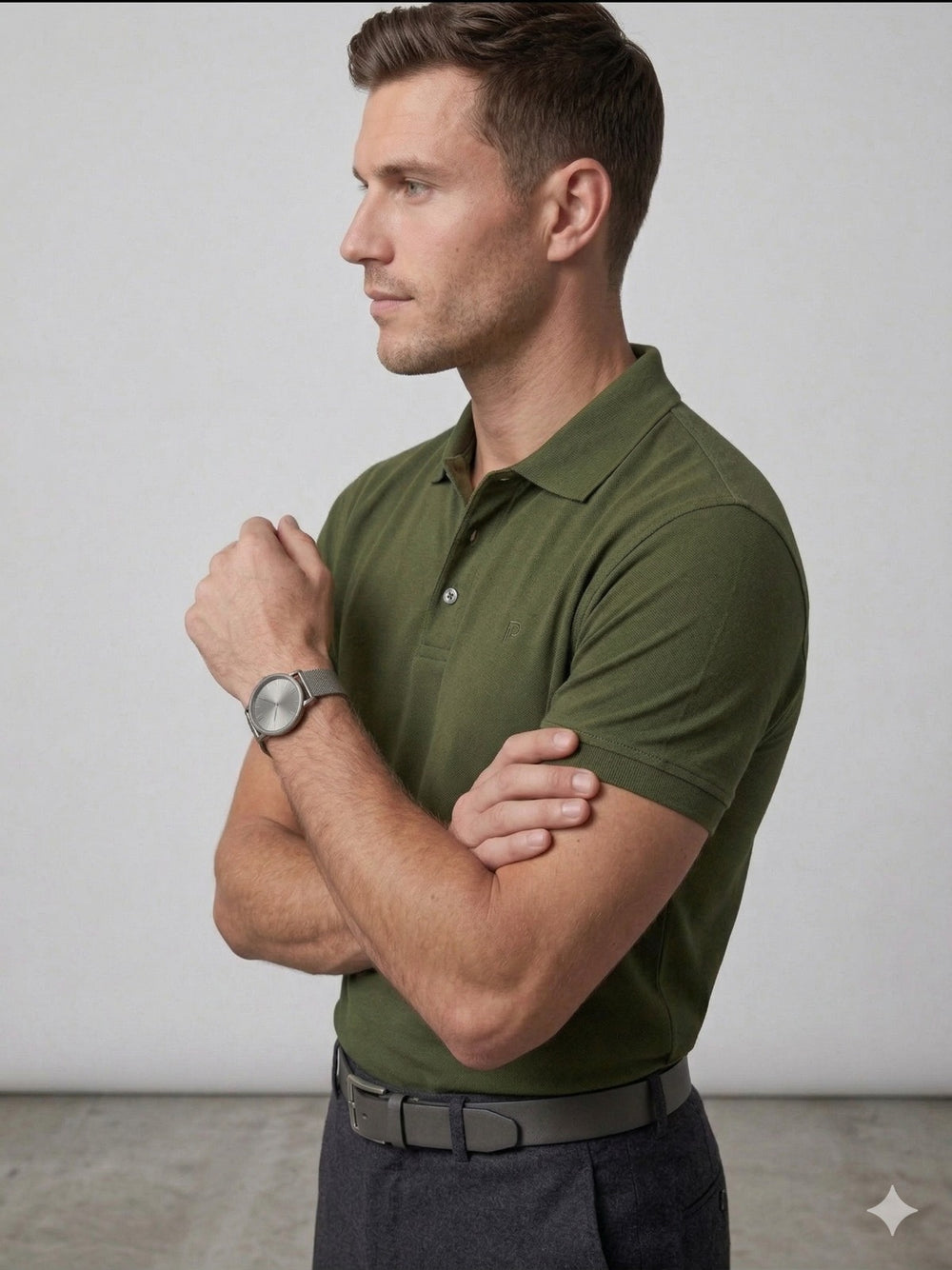 FORMENTİRegular Fit Merserize  Polo Yaka Tişört 6035