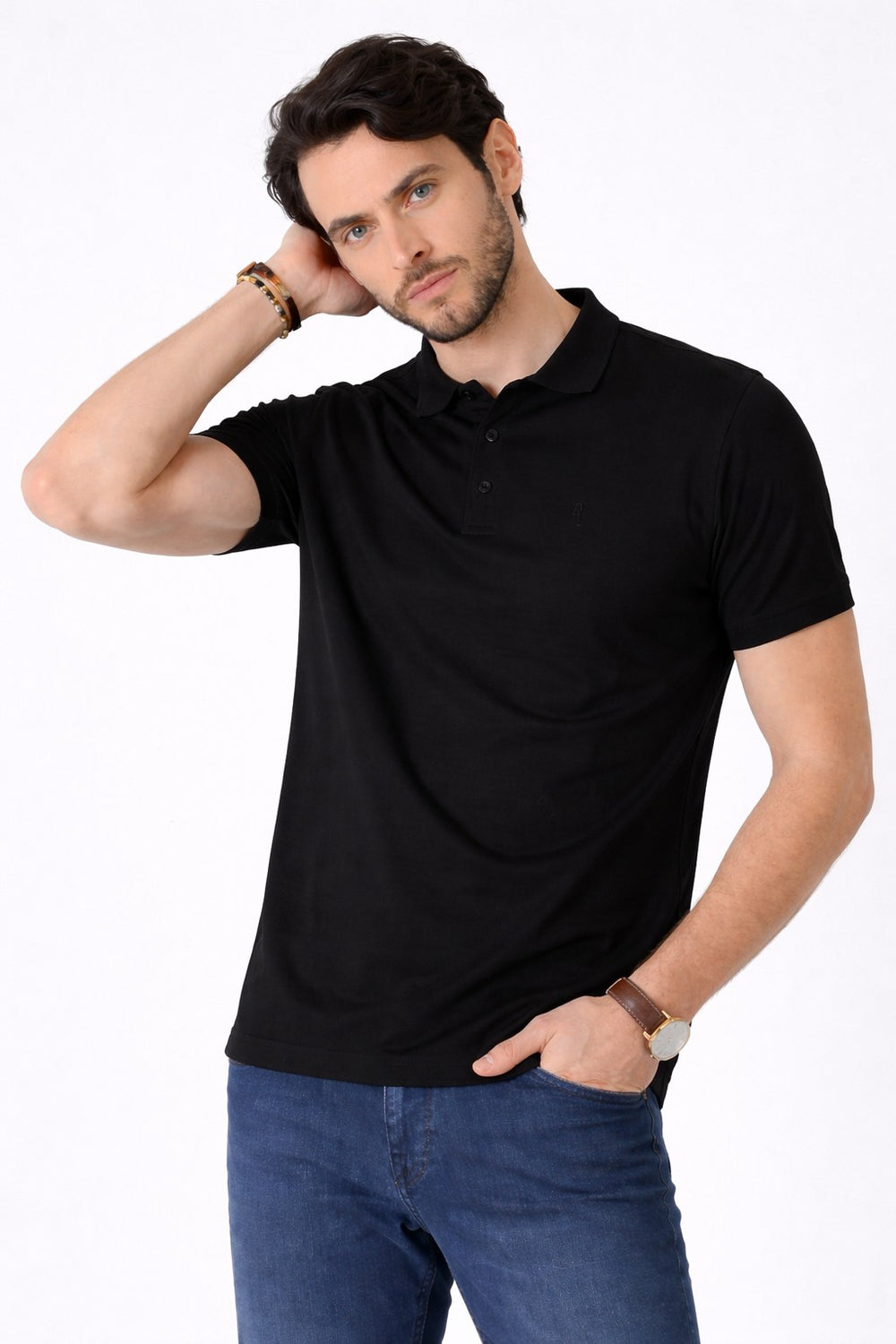 FORMENTİRegular Fit Merserize  Polo Yaka Tişört 6035