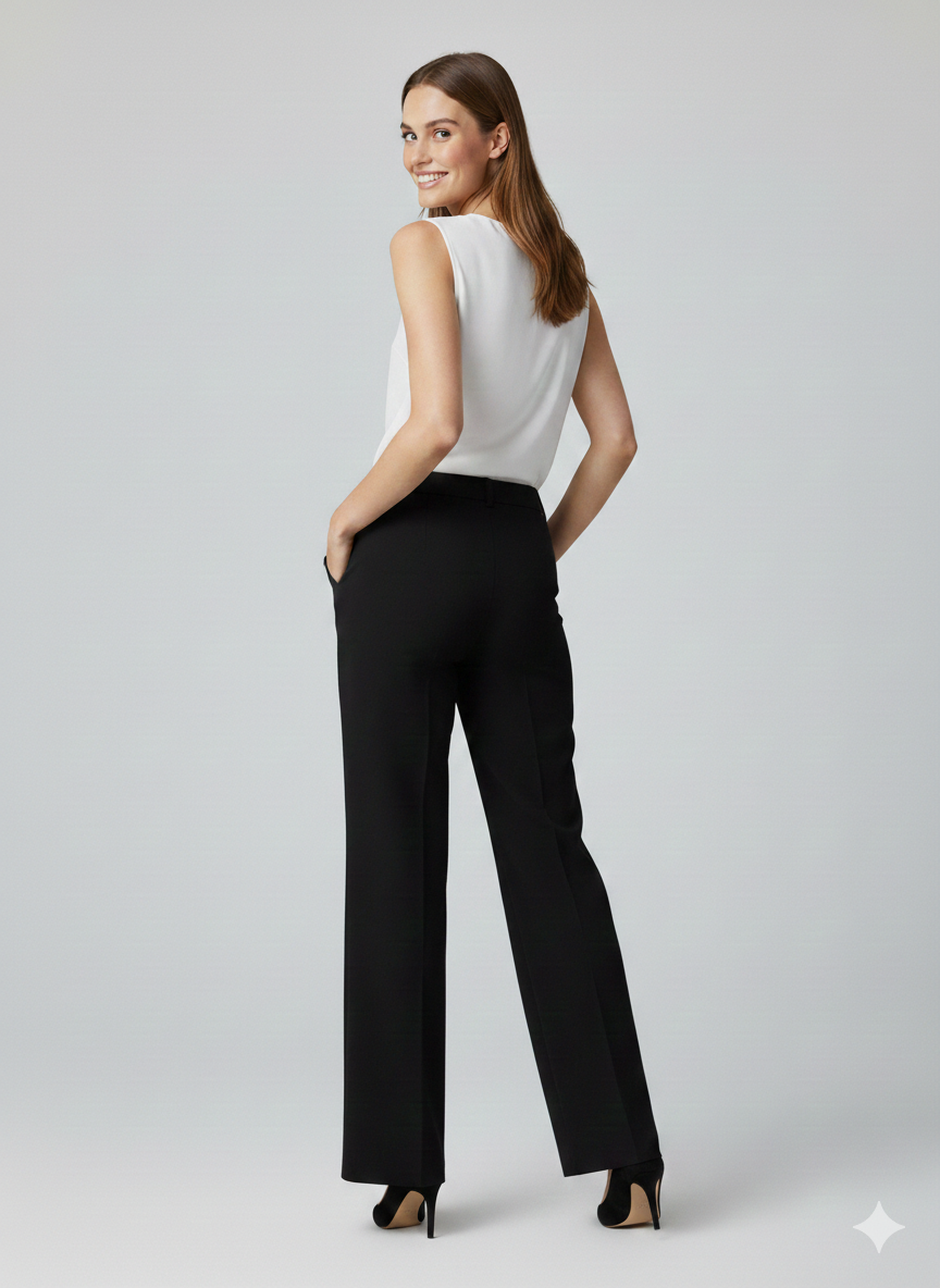 GİLDA Klasik Bol Paça Pantolon 03504