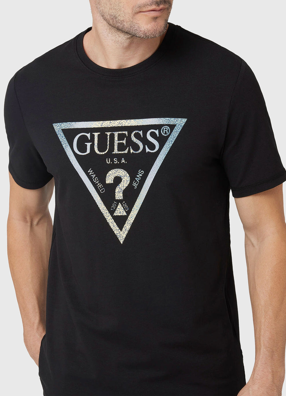 GUESS Üçgen Logolu T-Shirt M4BI35J1314