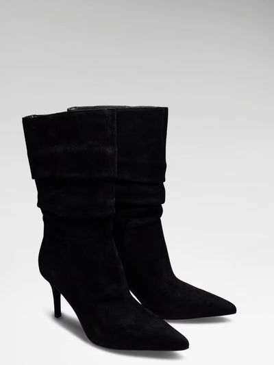 GUESS Süet Logolu Çizme FLFCRLSUE11