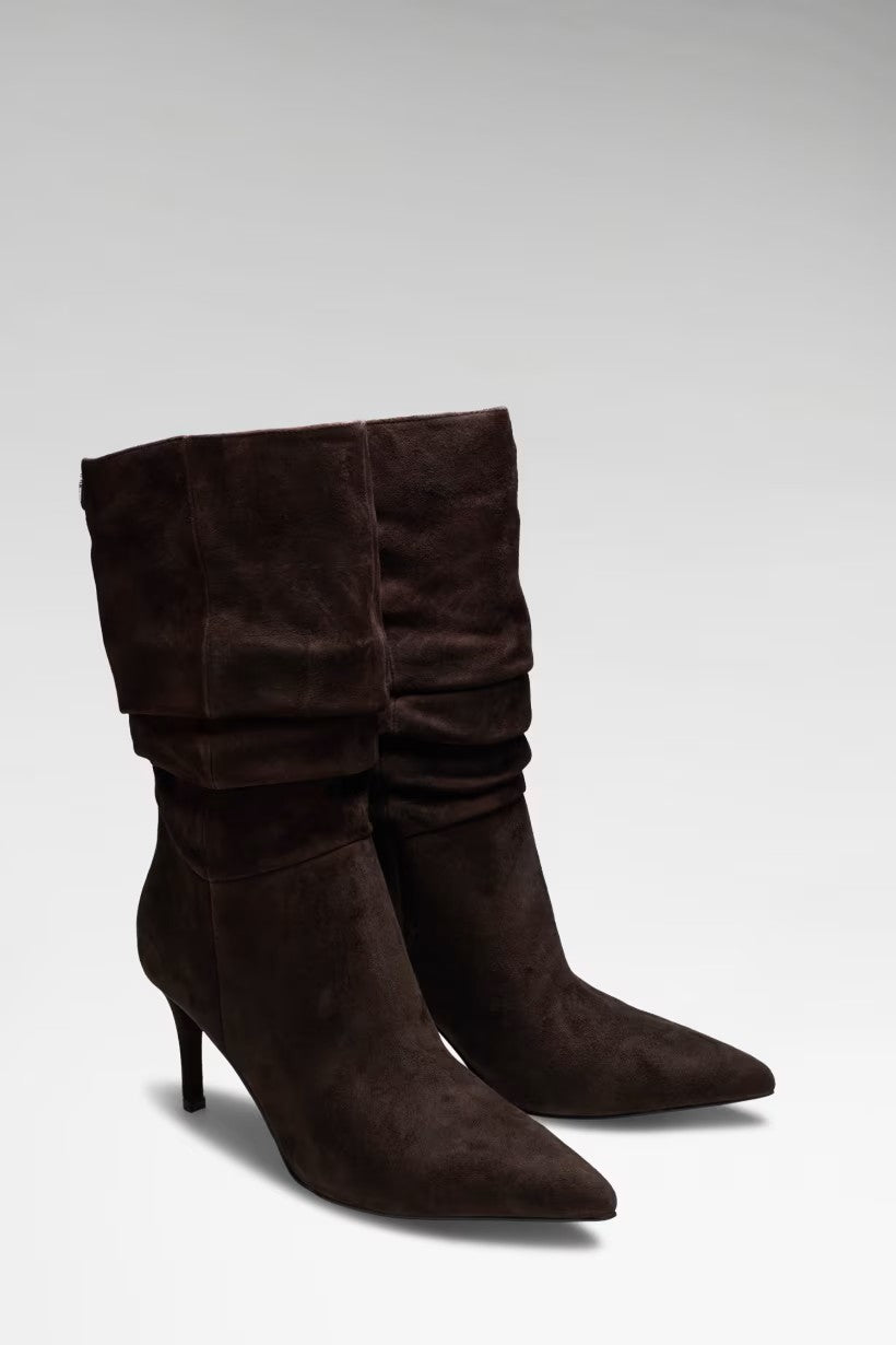 GUESS Süet Logolu Çizme FLFCRLSUE11