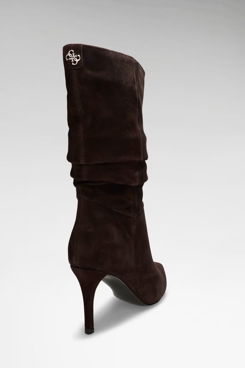 GUESS Süet Logolu Çizme FLFCRLSUE11