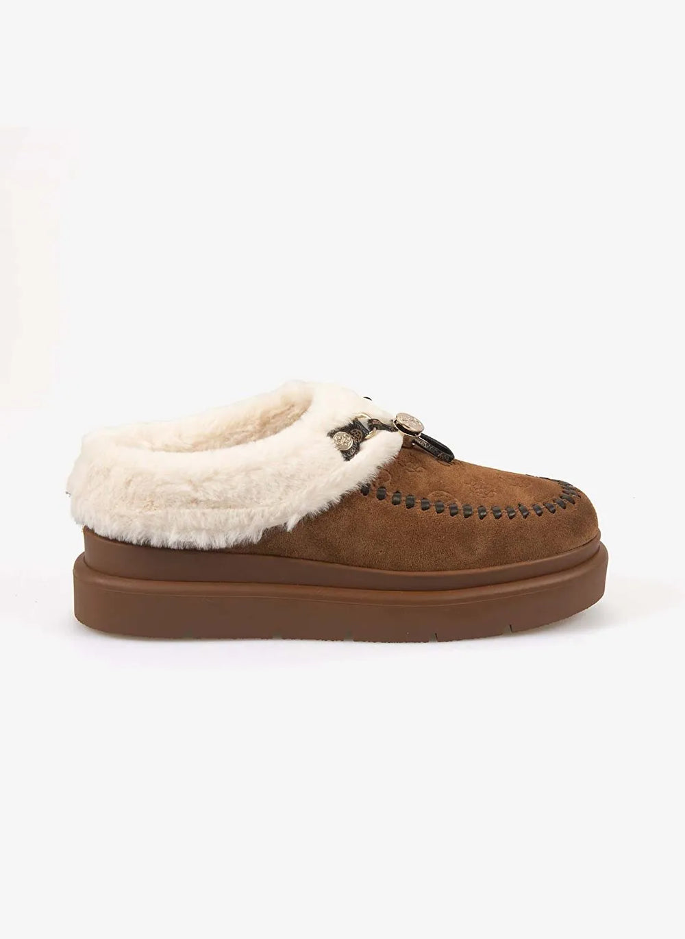 GUESS Guess Kadın Vegan Süet Sabo Terlik FLFKEYLEA19