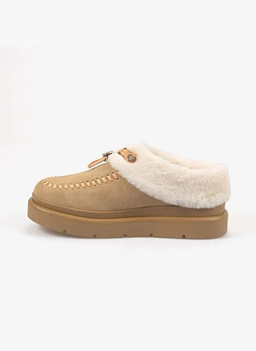 GUESS Guess Kadın Vegan Süet Sabo Terlik FLFKEYLEA19