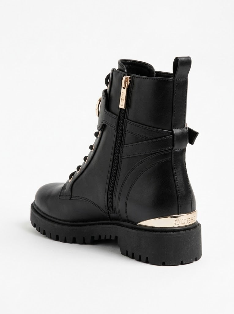 GUESS Kalın Topuklu Bağcıklı Bot  FLFNEEELE10