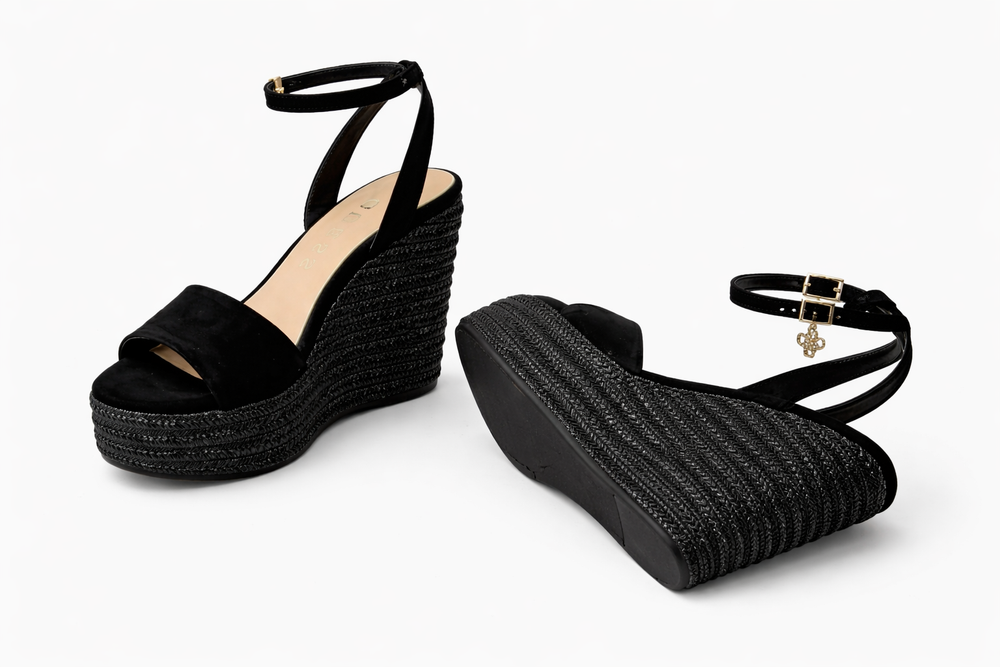 GUESS Bilekten Bağlamalı Terlik FLJLY2SUE04