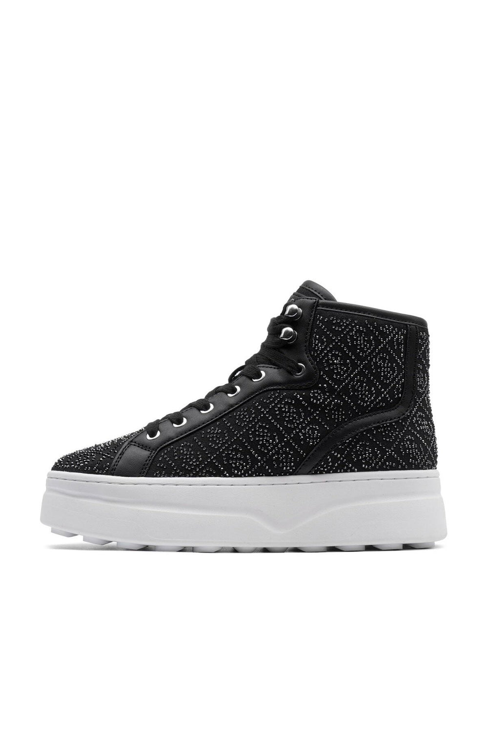 GUESS Bağcıklı Taş Detaylı Ayakkabı FLTQUEFAL12