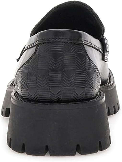GUESS Gorizia Erkek Siyah Deri Makosen Ayakkabı FMTGORLEL14