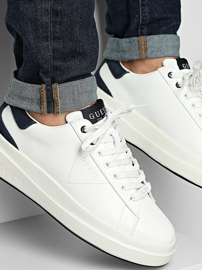 GUESS Elba Deri Erkek Sneaker FMTLBALEL12