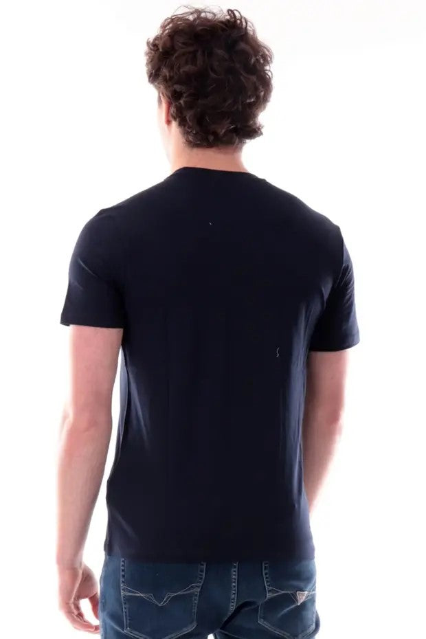 GUESS Bisiklet Yaka Kısa Kollu Üçgen Logolu T-shirt  M6GI11K2992