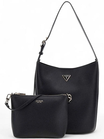 GUESS Meridian II Siyah Kadın Omuz Çantası HWBG6974040
