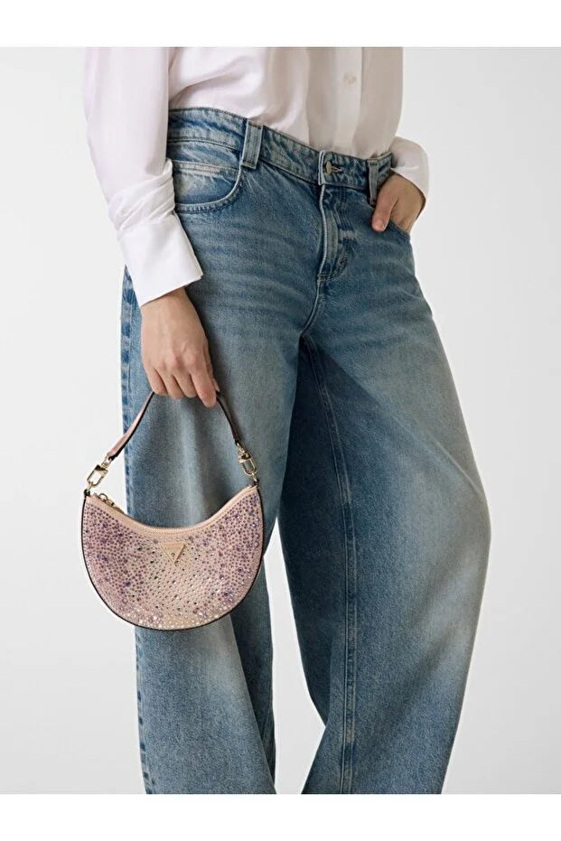 GUESS Tasmin Taş Detaylı Hobo Çanta HWEG9931720
