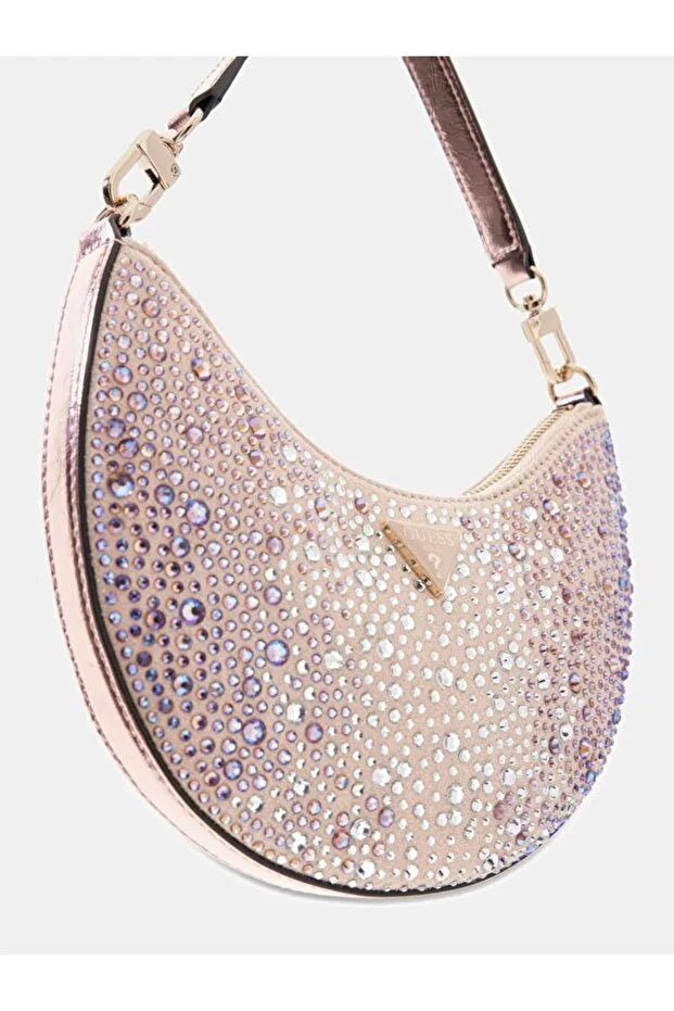 GUESS Tasmin Taş Detaylı Hobo Çanta HWEG9931720