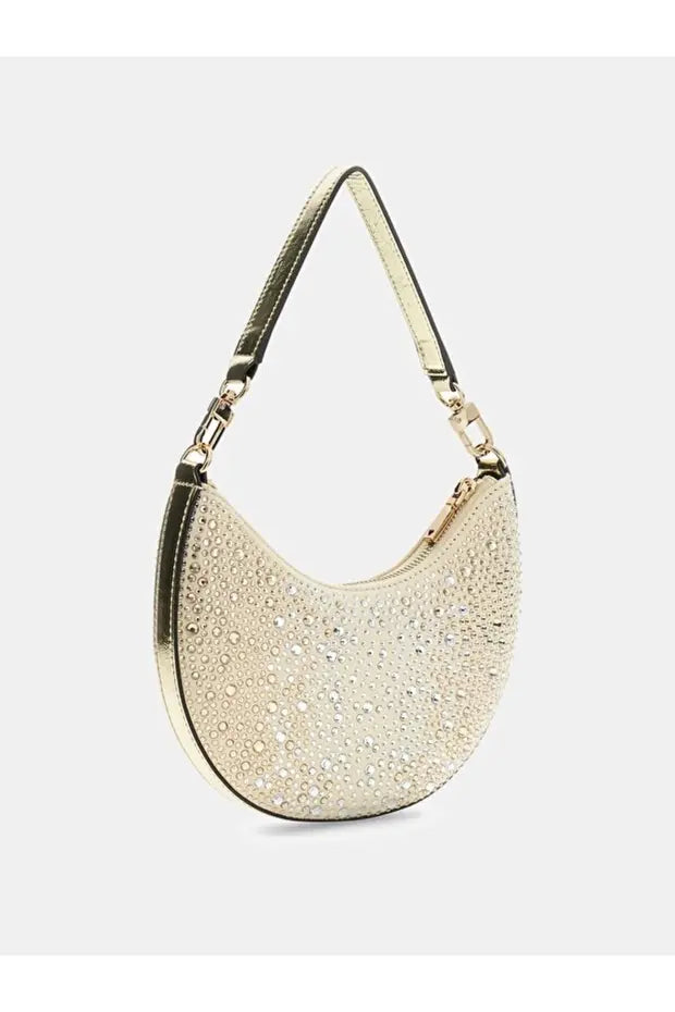 GUESS Tasmin Taş Detaylı Hobo Çanta HWEG9931720