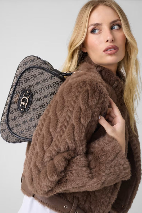 GUESS Samantha Logo Omuz Çantası HWJT2313190