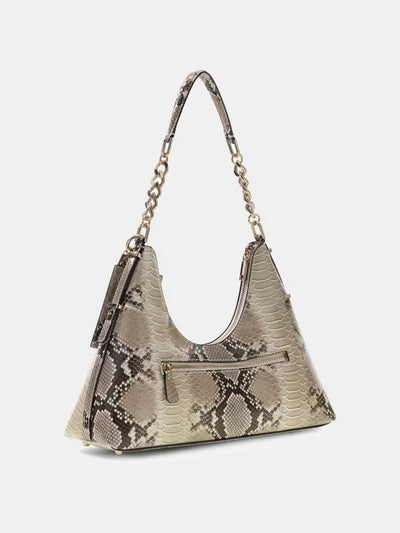 GUESS  Yvonne Animalier Baskılı Hobo Çanta HWKG2329010