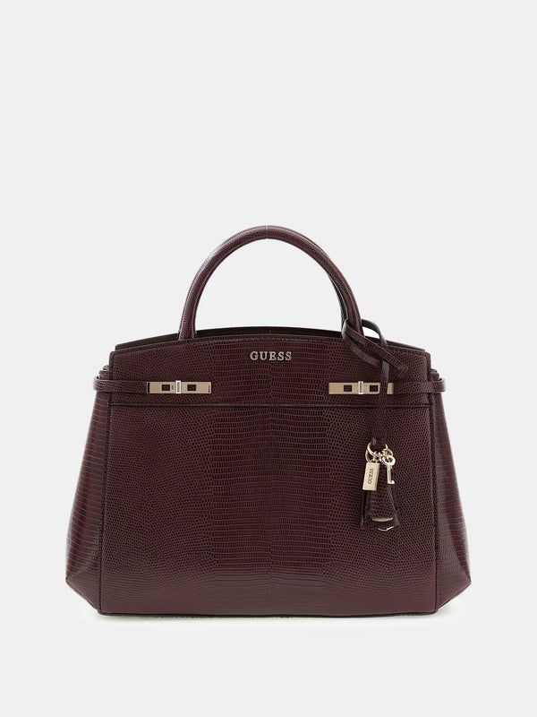 GUESS Melinda Hayvan Desenli El Çantası HWKL9933060