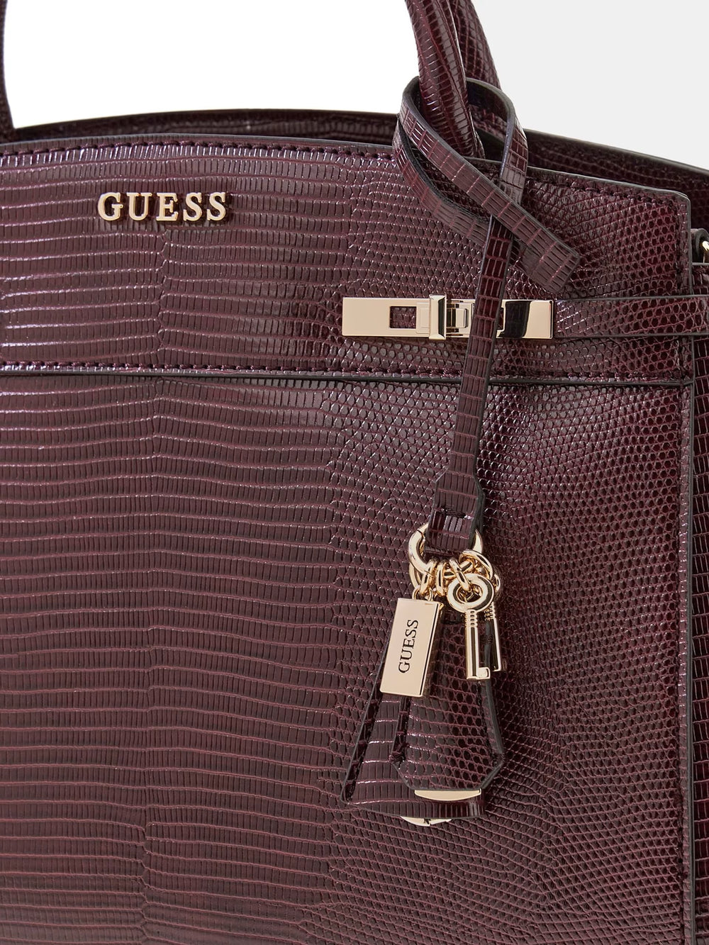 GUESS Melinda Hayvan Desenli El Çantası HWKL9933060