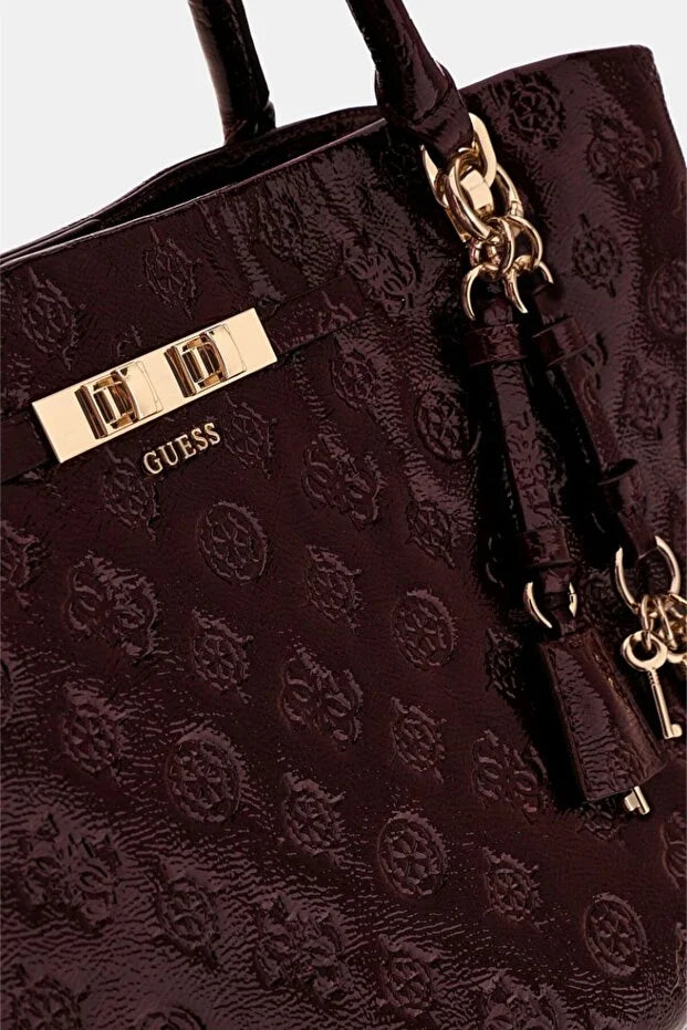 GUESS Guess Kadın El Çantası Monogram Desenli ÇANTA HWPT2225060