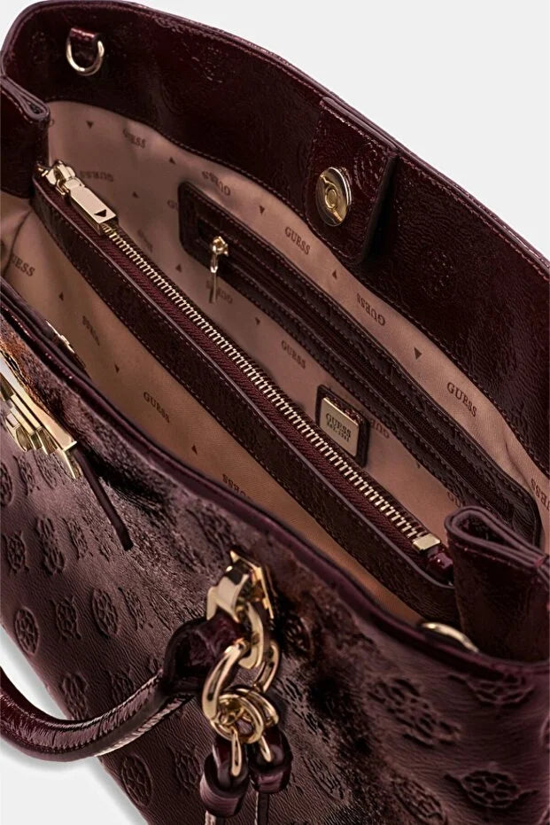 GUESS Guess Kadın El Çantası Monogram Desenli ÇANTA HWPT2225060