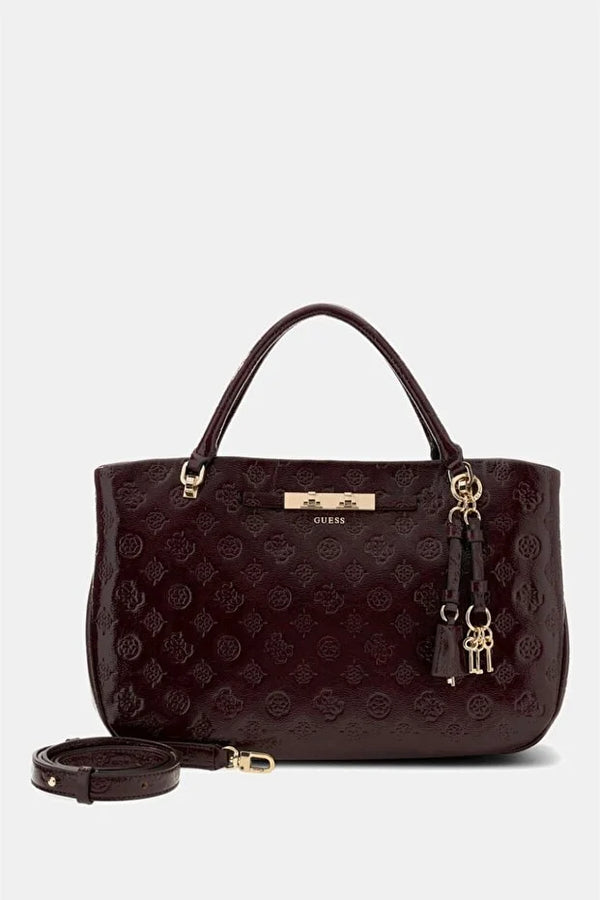 GUESS Guess Kadın El Çantası Monogram Desenli ÇANTA HWPT2225060