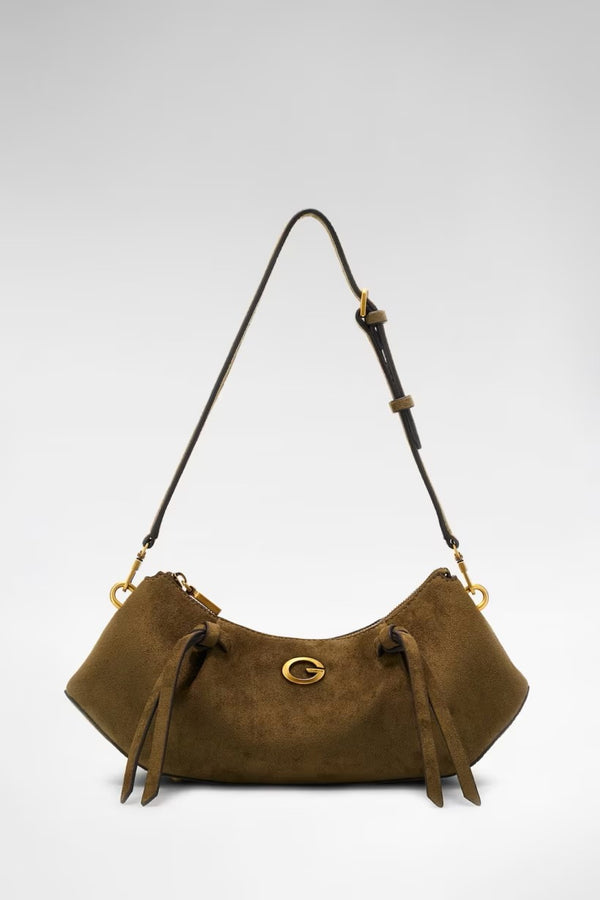 Guess Allegra Süet Omuz Çantası HWSG2237180